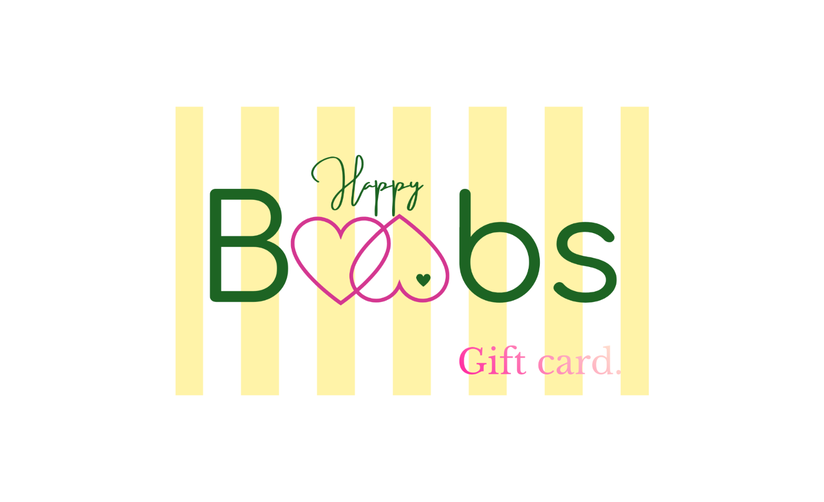 Carte cadeau HappyBoobs