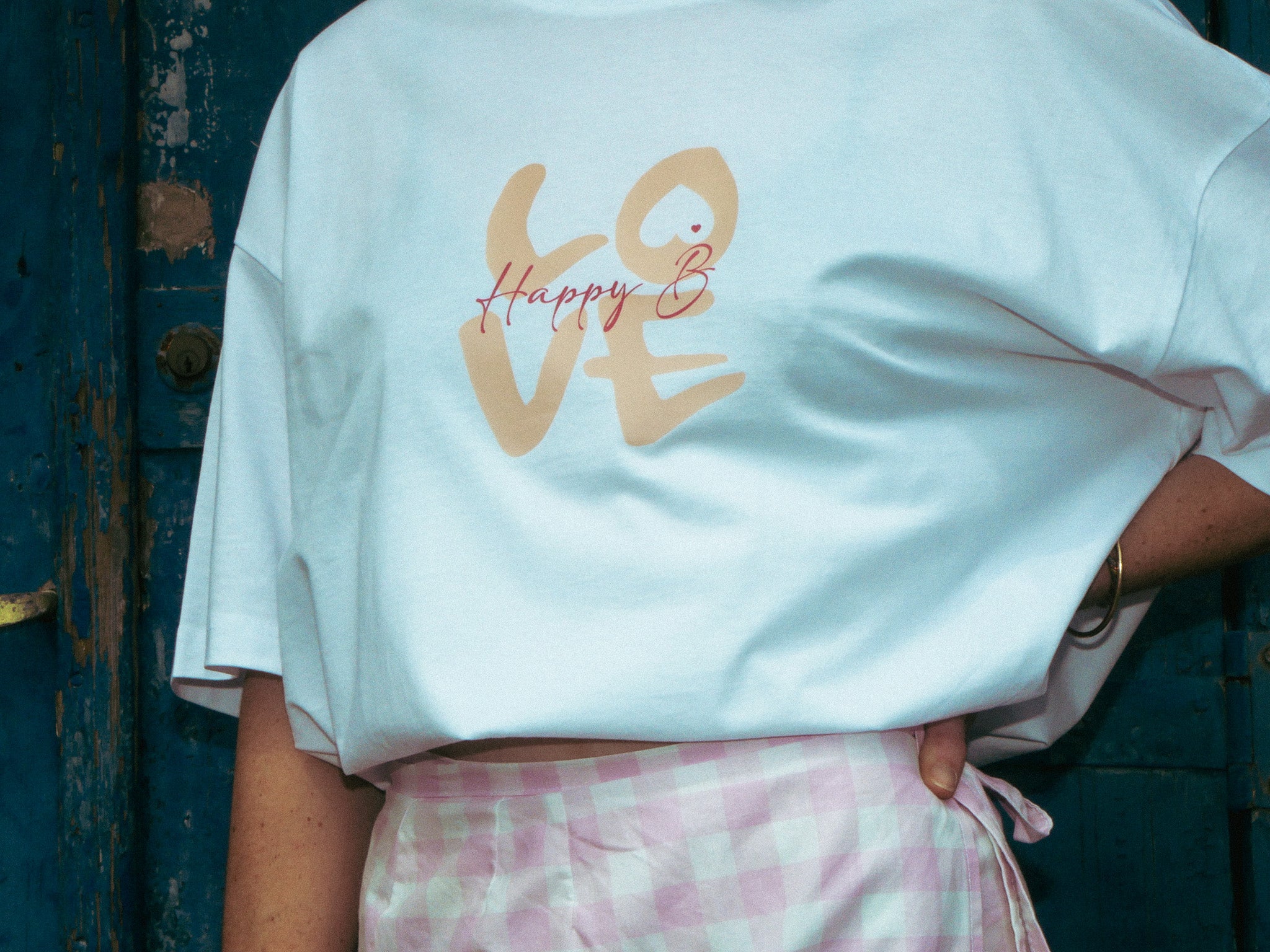 LOVE white shirt