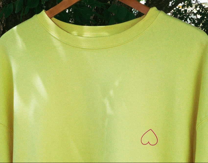 Yellow Badass sweat