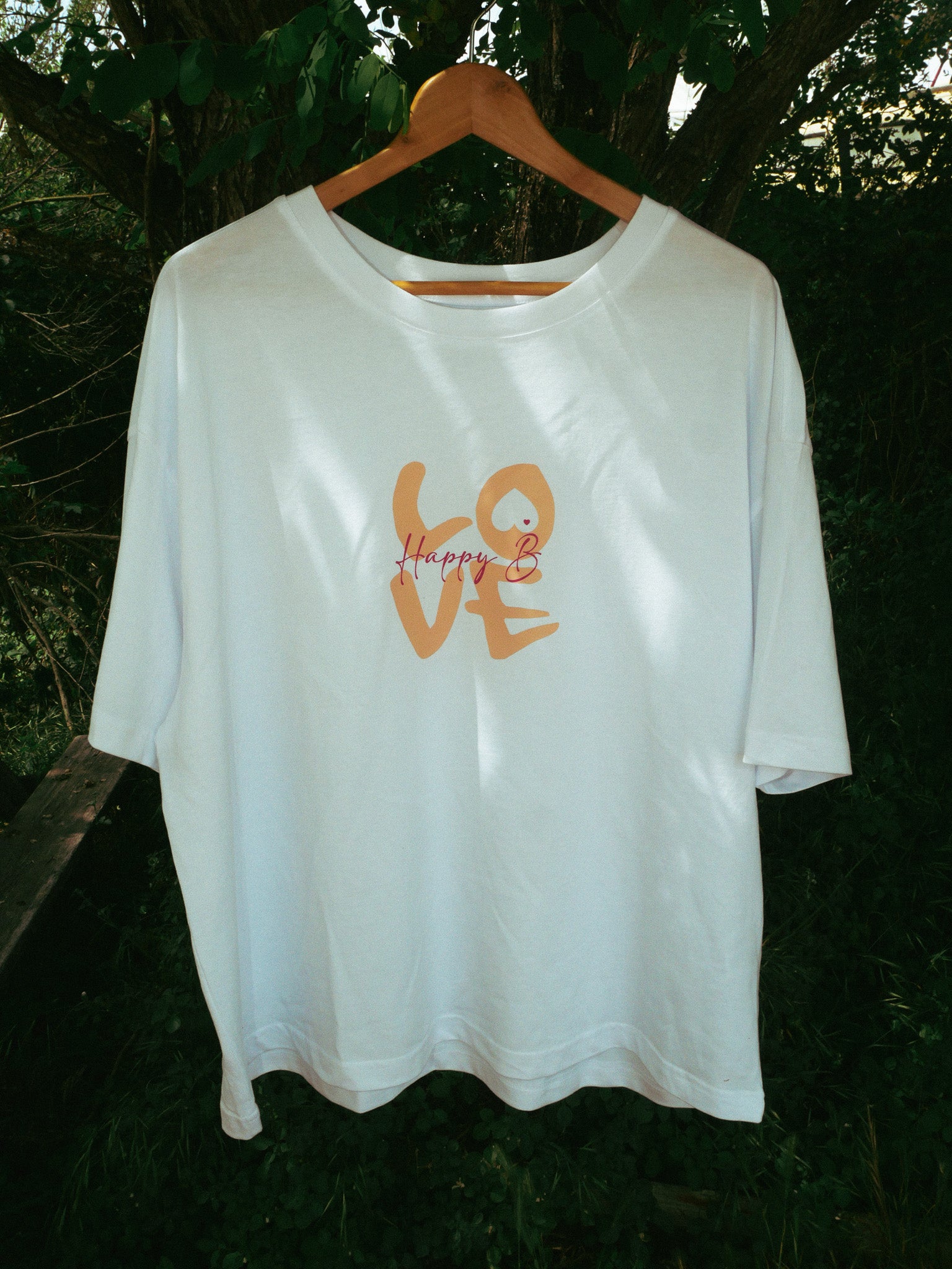 LOVE white shirt