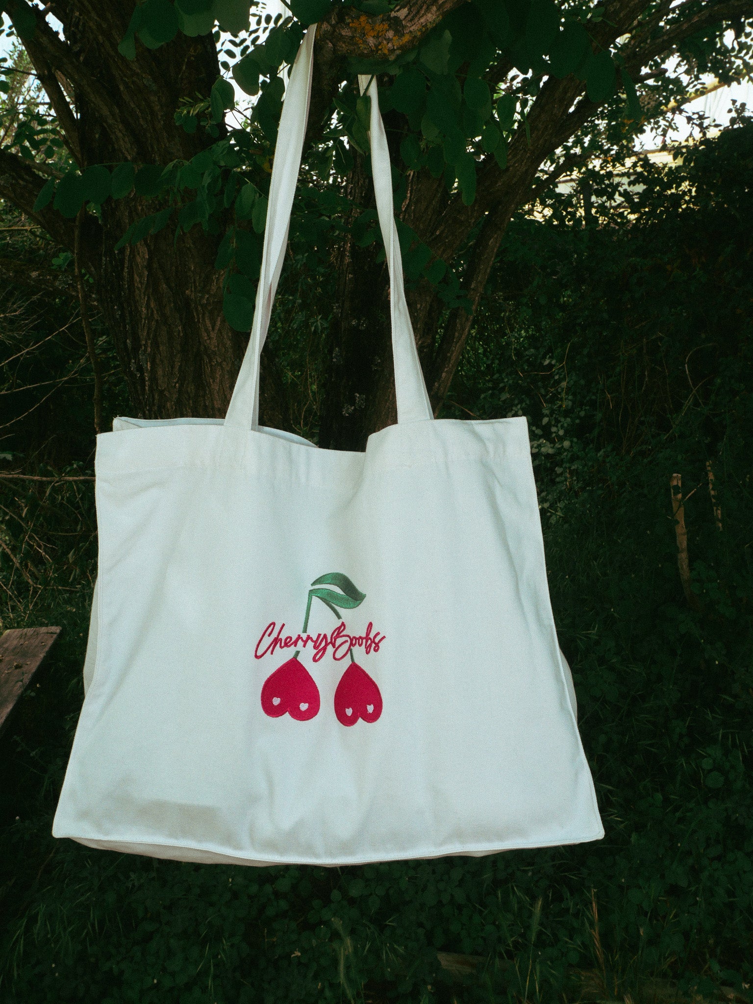 Cherry cabas